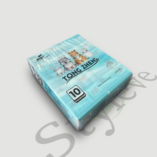 Pacote de lenços Tong Zhen com 10 unidades 400 folhas cada em Oferta na Shopee