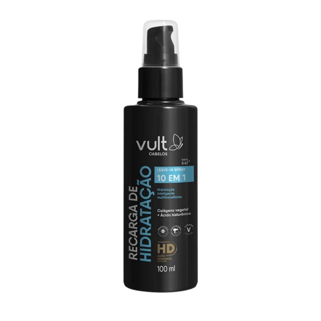 Spray Capilar Recarga De Hidratação Vult 100ml em Oferta na Shopee