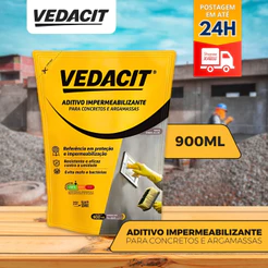 Aditivo Impermeabilizante Concreto e Argamassa 900ml - Vedacit