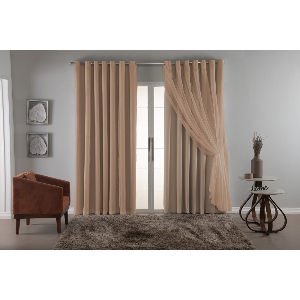 Cortina Voil 400x280: Onde Comprar | BuscaProdutos