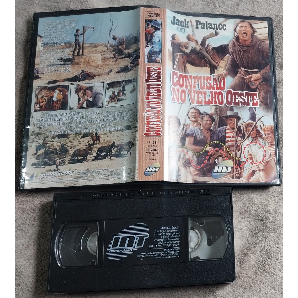 vhs original confusão no velho oeste (no estado)