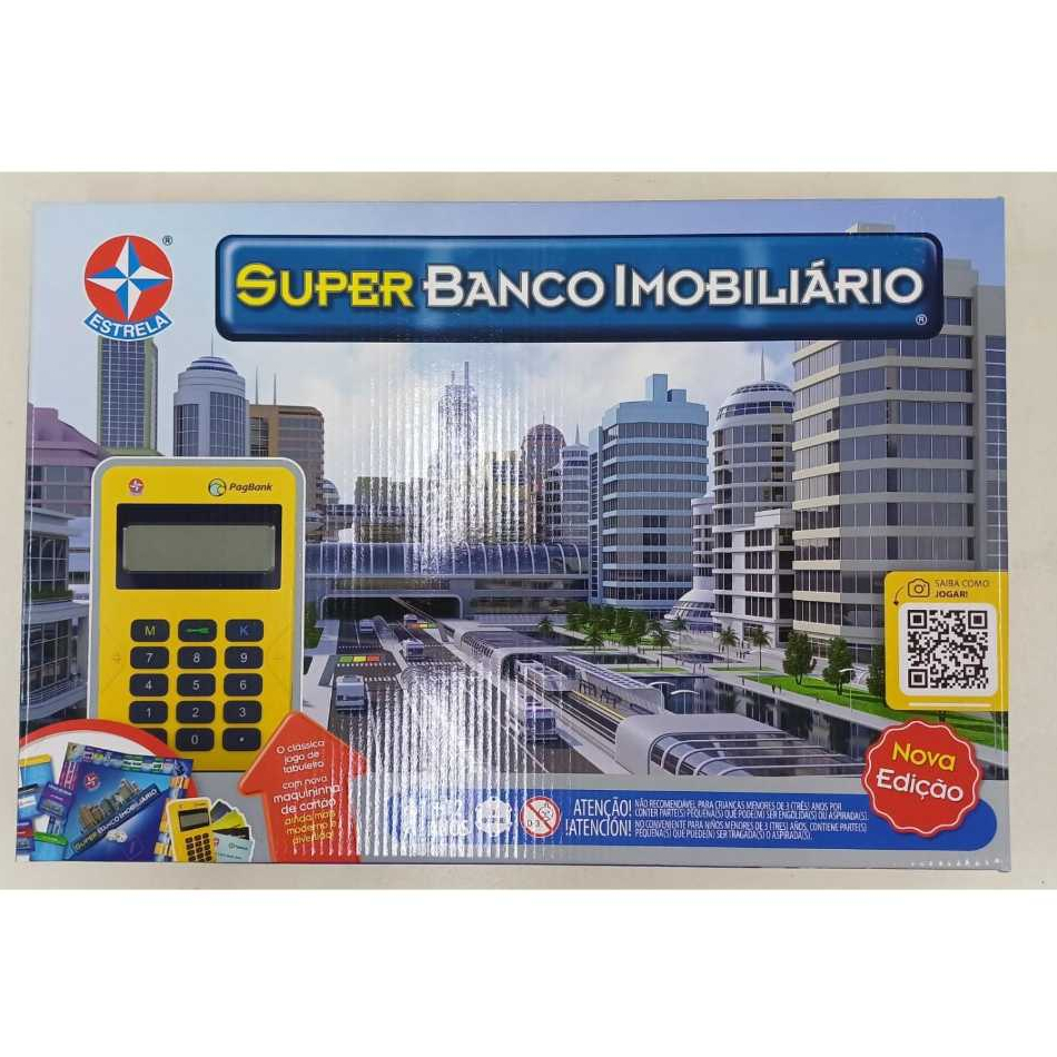 Jogo de Mesa Super Banco Imobiliário Estrela Original