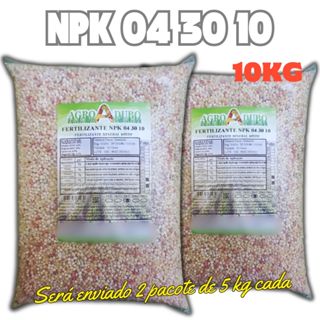 Fertilizante Npk 04 30 10 - 10Kg Adubo Completo Rico Em Fosforo (P) em Oferta na Shopee