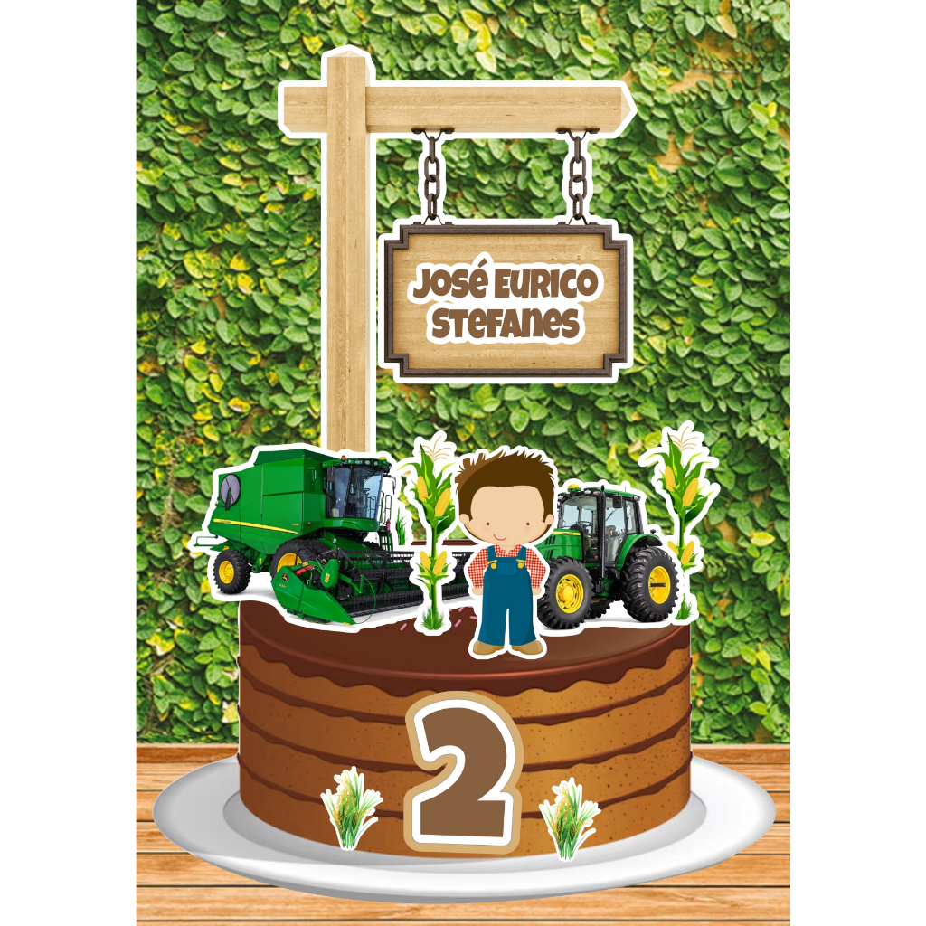 Topo de Bolo Fazendeiro: Onde Comprar | BuscaProdutos