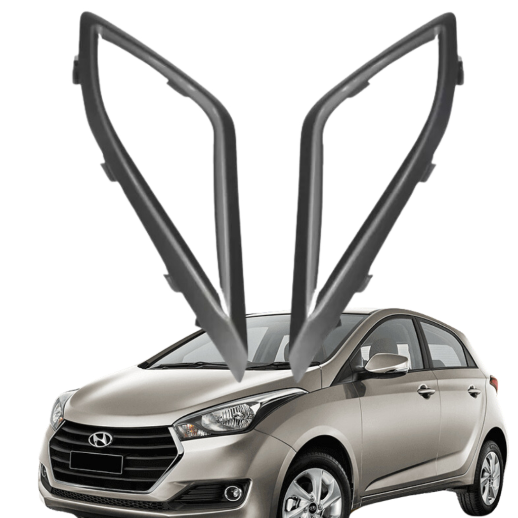 Moldura do Difusor de ar Hb20s Hb20 Hb20x de 2013 a 2019 Cor Grafite lado Direito e Esquerdo em Oferta na Shopee