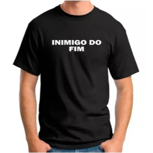 Camiseta Carnaval Masculina Inimigo Do Fim Cachaça Carnaval 100% Algodão