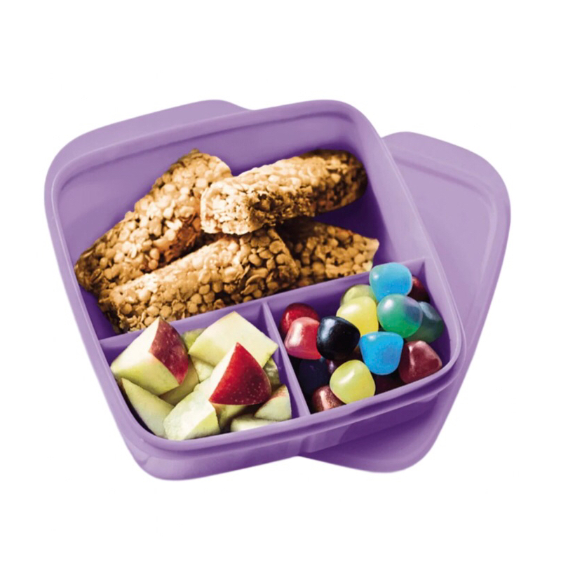 Tupperware Basic Line com Divisórias 550ml Sorbet