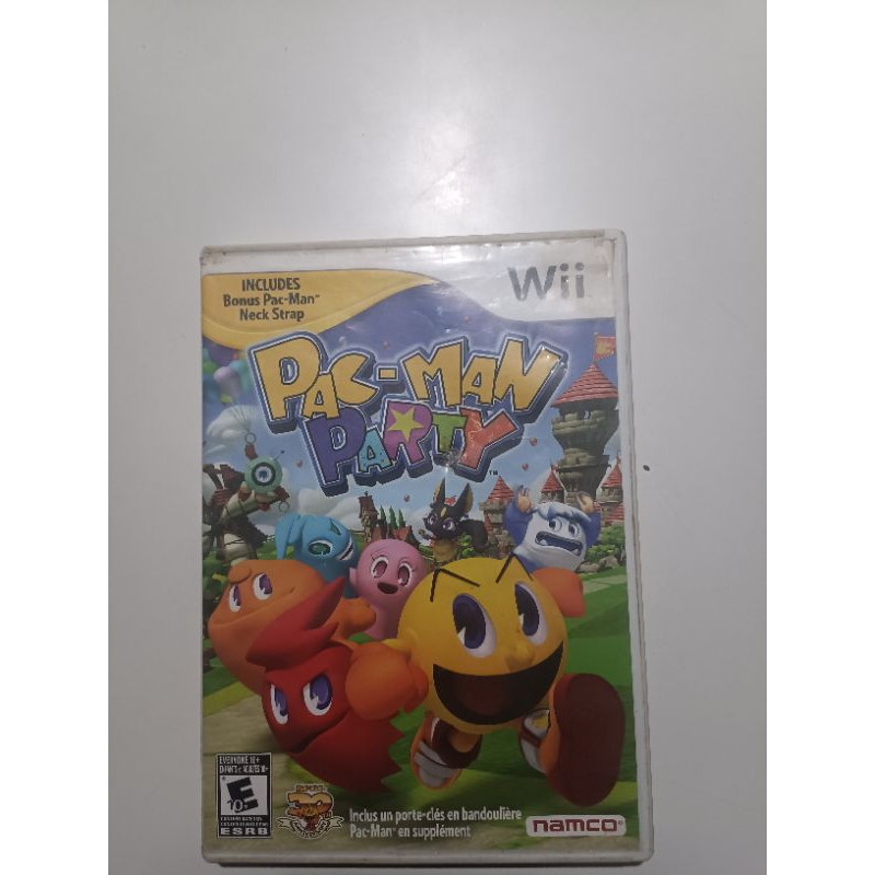 pac man party Nintendo wii