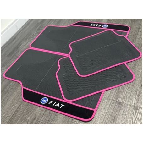 Tapete Fiat Personalizados 4 unidades sendo 2 dianteiros e 2 traseiros em Oferta na Shopee