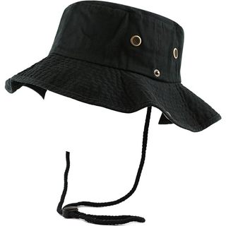 Chapéu militar Bucket hat masculino de sol acampamento pescador