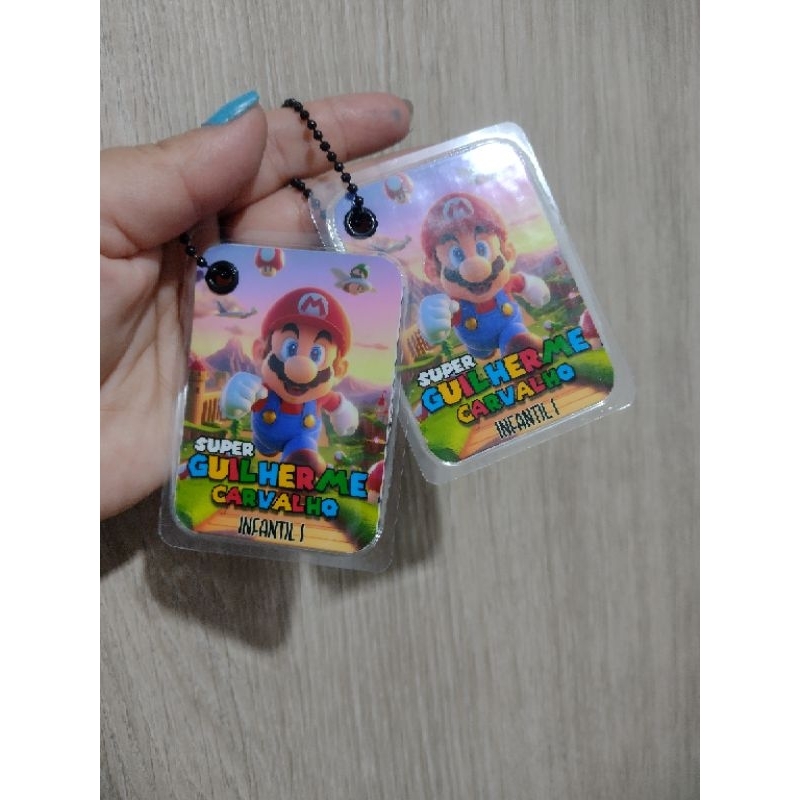 Chaveiro de identificação para mochila