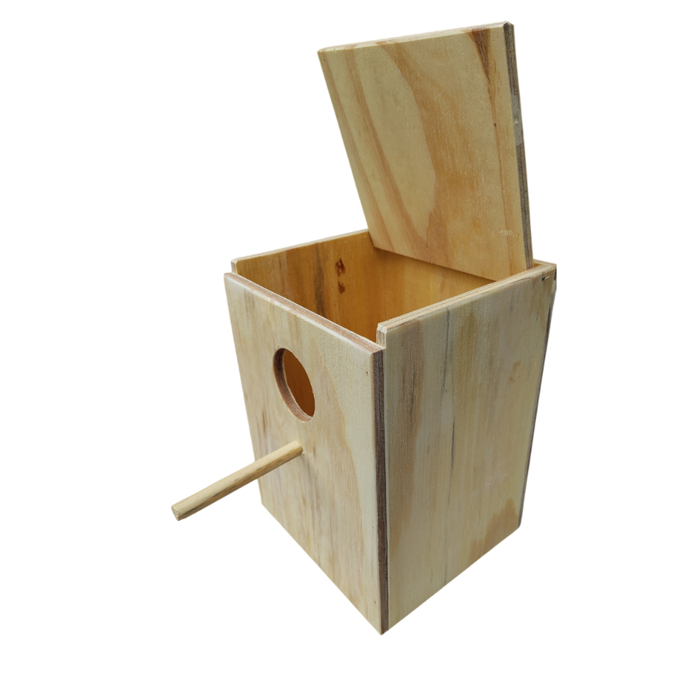 01 NINHO AGAPORNIS VERTICAL  , ALCAPONI, PERIQUITO INGLES, PSITACIDIOS PORTE MEDIO. em Oferta na Shopee