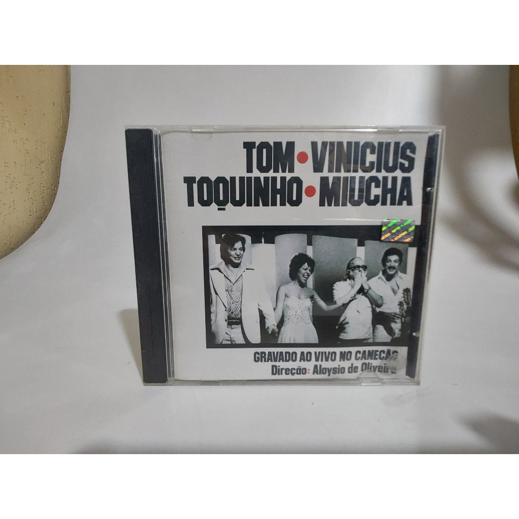 CD Tom-Vinicius-Toquinho-Miucha/ Gravado Ao Vivo No Canecão