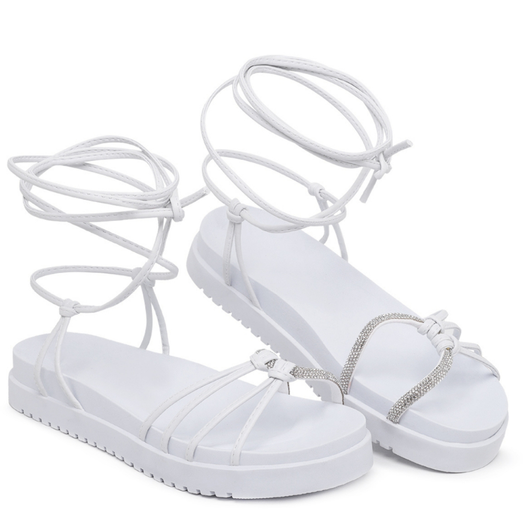 Rasteirinhas de Amarrar na Perna: Onde Comprar | BuscaProdutos