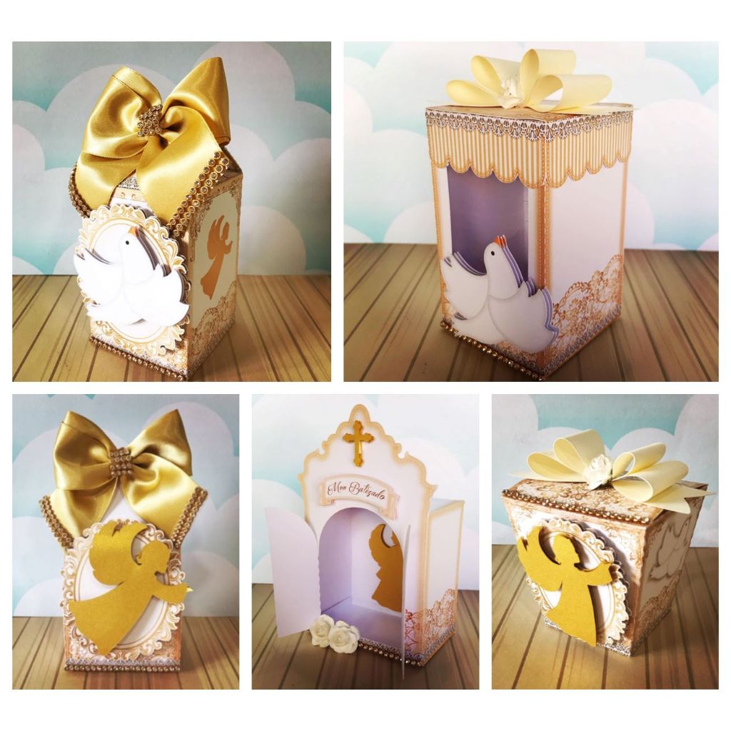 BATIZADO MENINA CAIXINHAS LEMBRANCINHAS PERSONALIZADAS