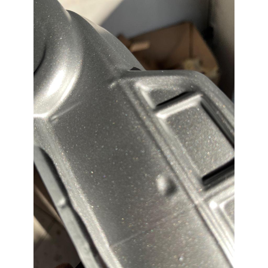 Tinta automotiva base poliester Prata Gp ( Aluminio graudo) rodas,base pinturas candy.