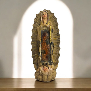 Imagem Estilizada Nossa Senhora Guadalupe 15 cm Resina Importada em Oferta na Shopee