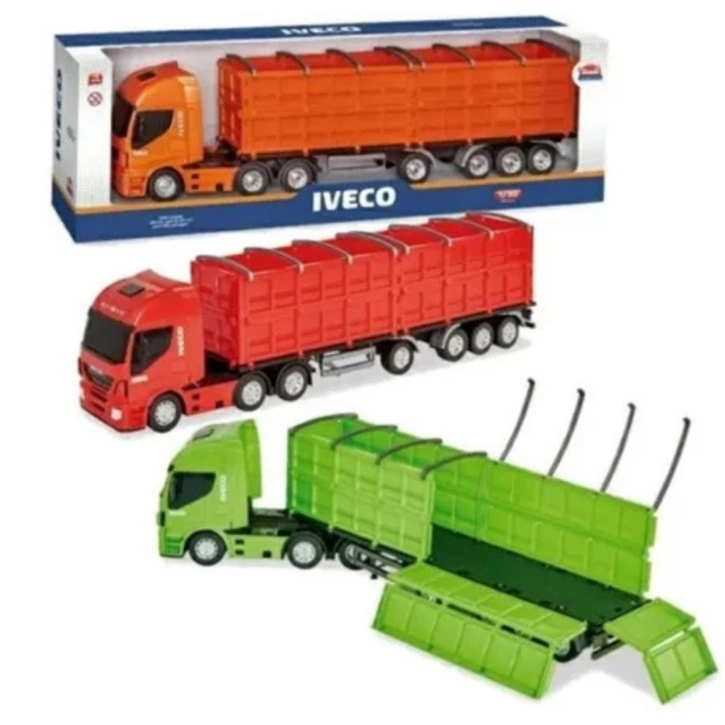 Caminhão Brinquedo Miniatura Hi-Way Iveco Graneleiro - Usual Brinquedos