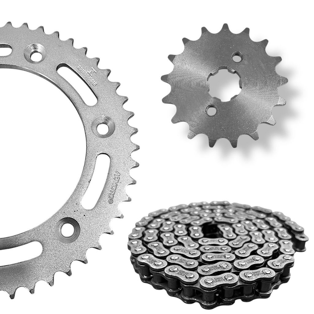 1x Kit Transmissão Relação Aço-1045 Nxr 150 Bross 06 A 15 Modelo Original 428H-128L em Oferta na Shopee