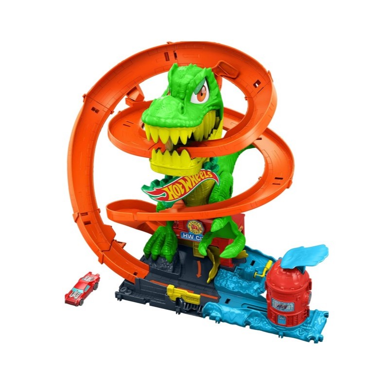 Pista Hot Wheels T-Rex Batalha Blaze - Mattel JBM73 em Oferta na Shopee