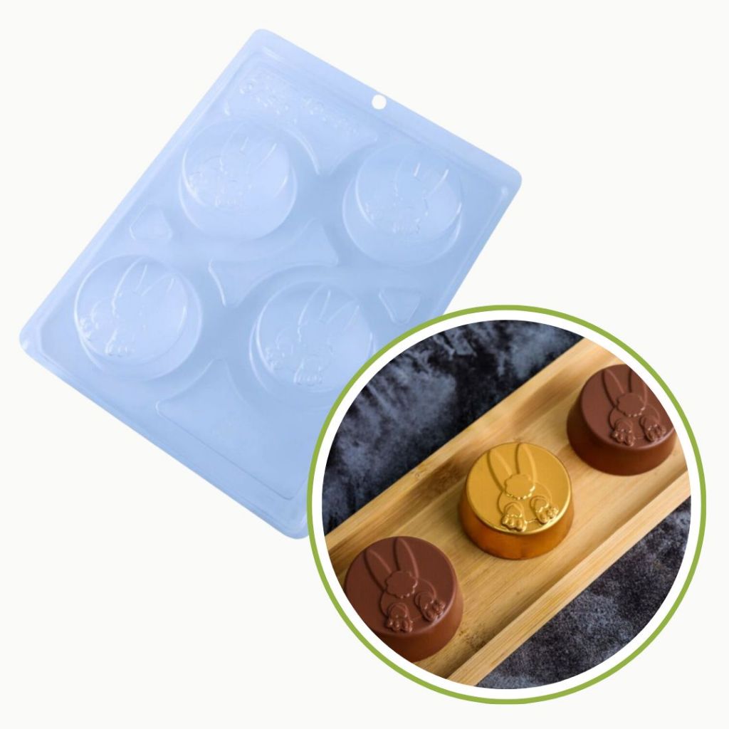 1~4 FORMA SILICONE  BWB PÃO DE MEL BUMBUM COELHO 10605 LANÇAMENTO PÁSCOA 2025 em Oferta na Shopee