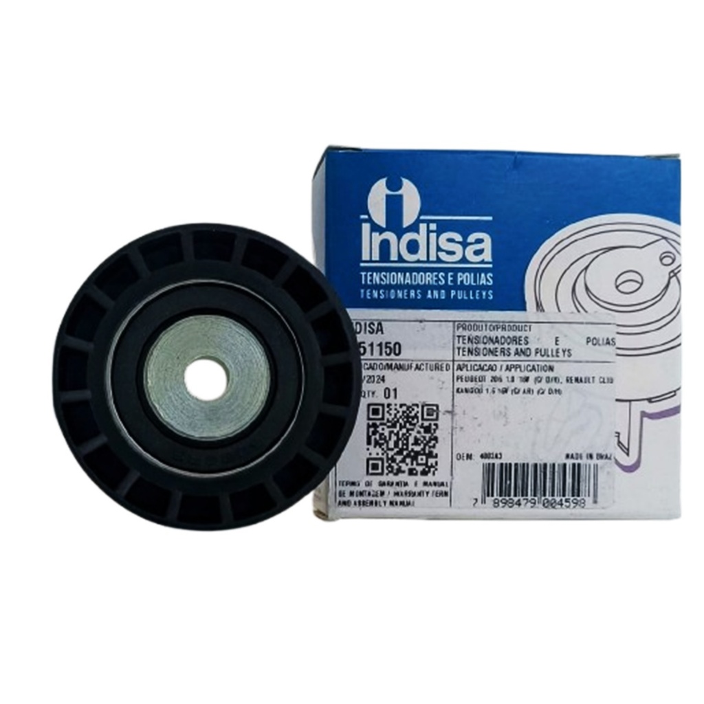 Polia Tensor Correia Alternador 206 Clio Kangoo Sandero em Oferta na Shopee