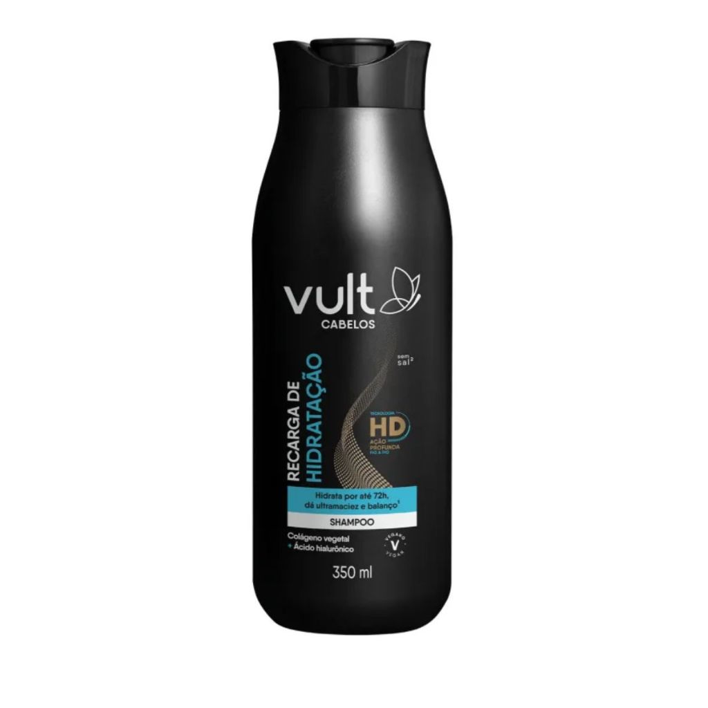 Shampoo Vult Cabelos Recarga de Hidratação 350ml - Beauty