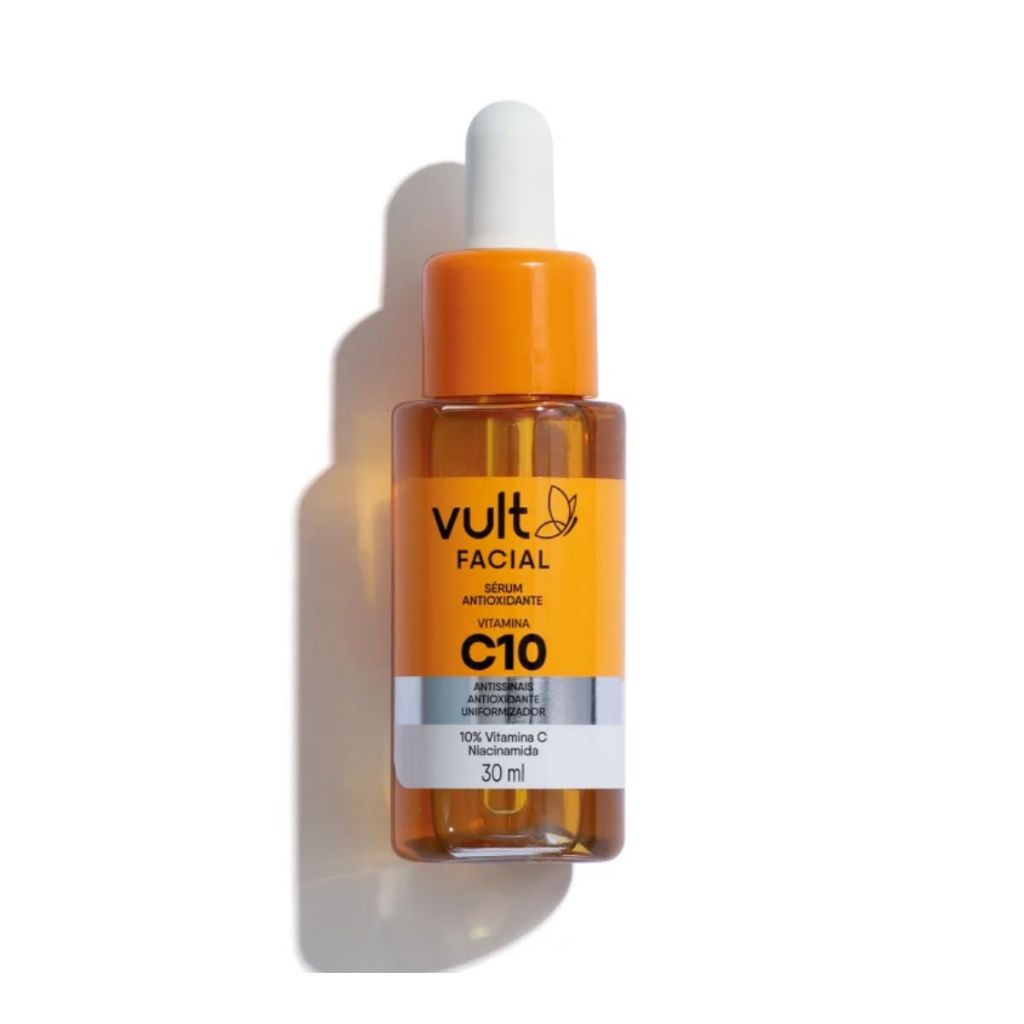 Sérum Facial Antioxidante Vitamina C 10% Vult 30ml em Oferta na Shopee