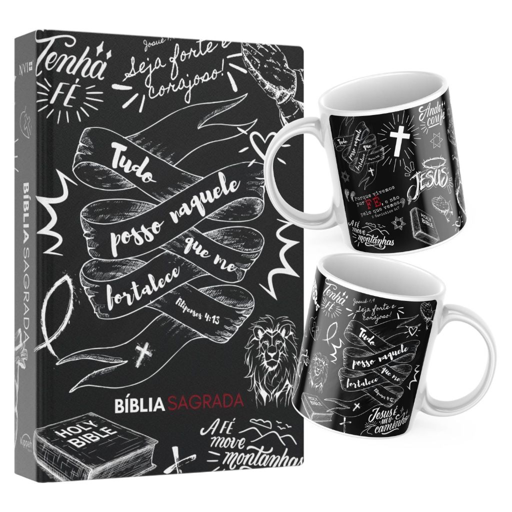 Bíblia Sagrada | NVI | Jovem Cristão | Capa Dura | Letra Média