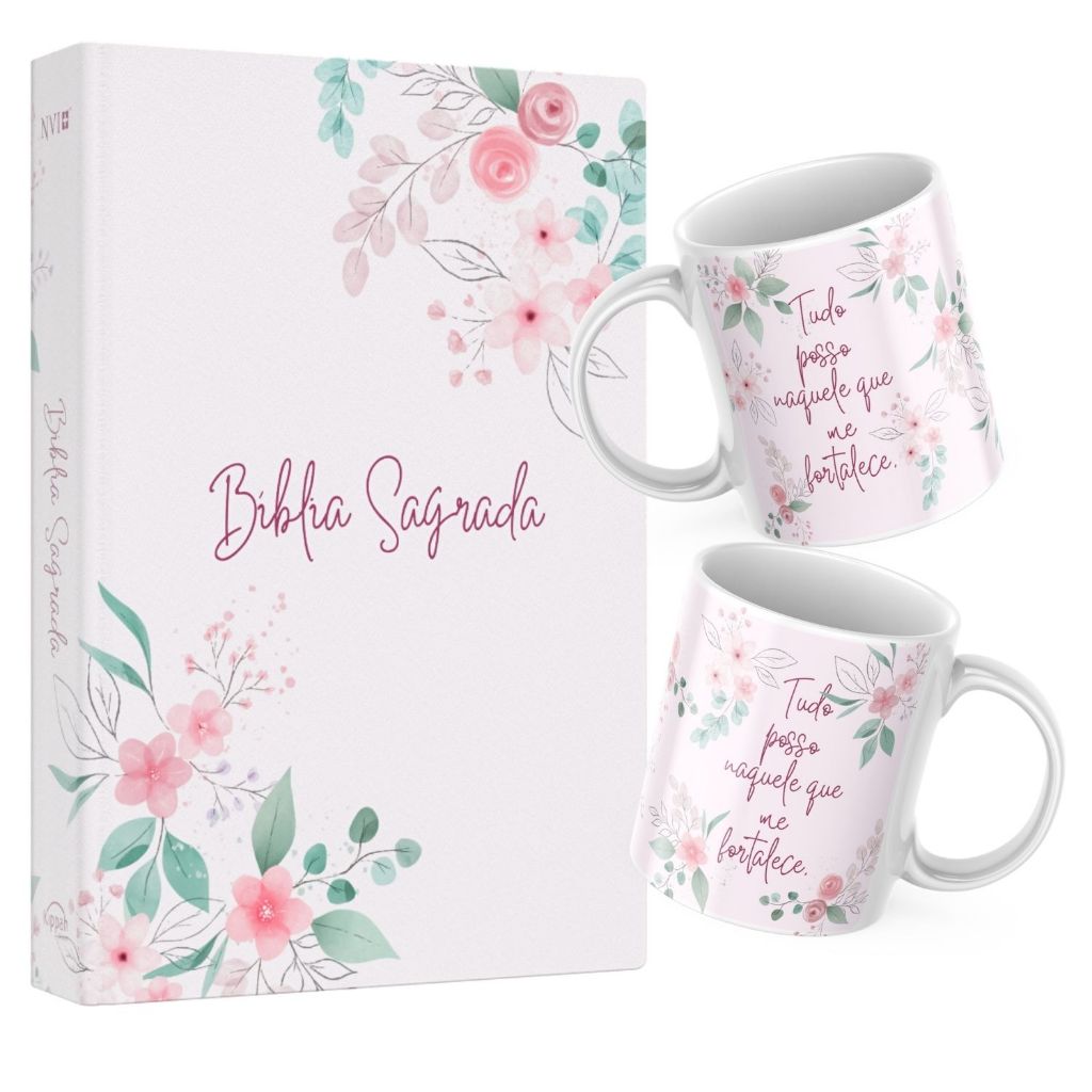 Bíblia Sagrada | NVI | Jardim da Fé | Capa Dura | Letra Média