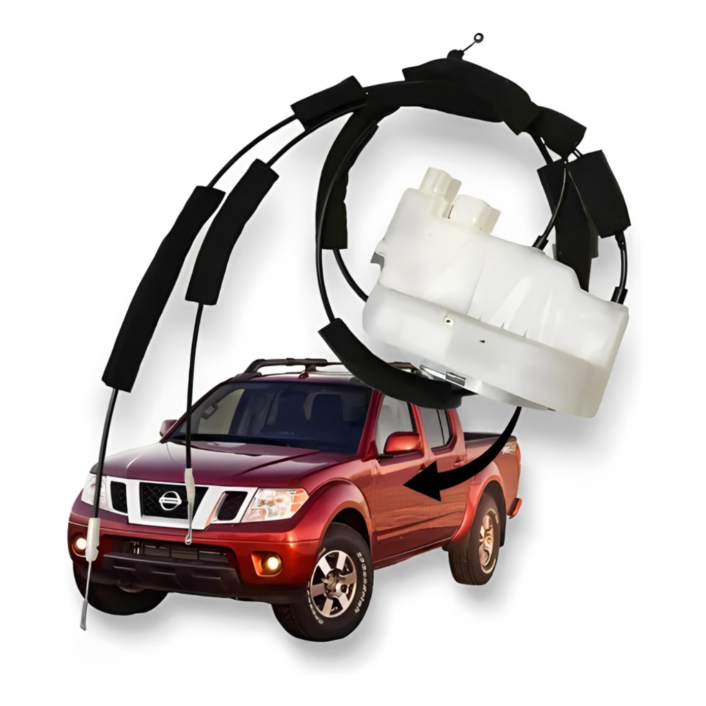 Fechadura  Porta Dianteira Lado Esquerdo Nissan Frontier