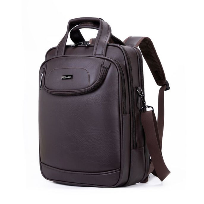 ACO-MOCHILA COURO REFORÇADO, PARA DIA A DIA, PORTA NOTEBOOK em Oferta na Shopee