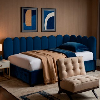 KIT COM 15 CABECEIRA ESTOFADA MODULAR PARA CAMA DE SOLTEIRO EM L