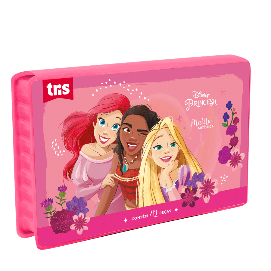 Kit Maleta Artística Princesa - 42 Peças