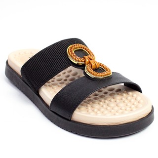 Sandália Modare Ortopédica Ultraconforto Pedraria 7178.107 Preto em Oferta na Shopee