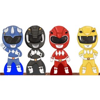 KIT 4 DISPLAY MESA POWER RANGERS MDF TOTEN FESTA CENÁRIO DECORAÇÃO em Oferta na Shopee