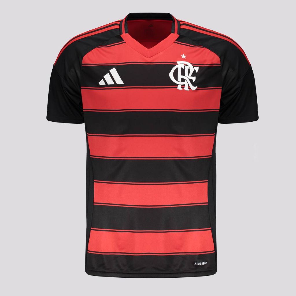 Camisa Adidas Flamengo I 2025 em Oferta na Shopee