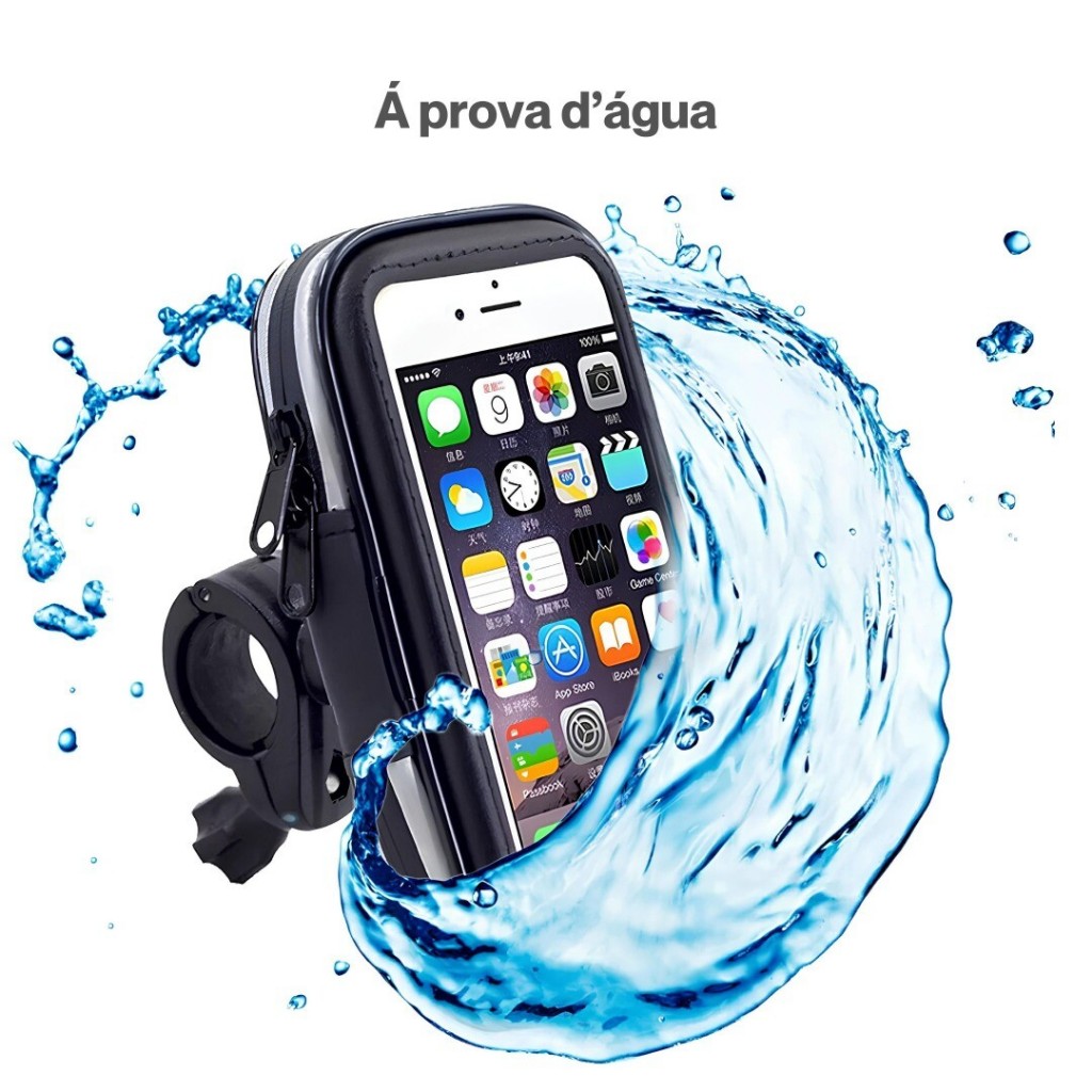 Suporte Capa De Celular Para Bicicleta e Moto A Prova D'agua