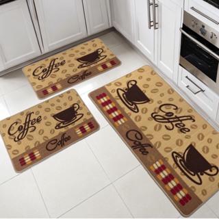 Jogo Passadeira E Tapetes De Cozinha 3 Peças Kitchen Mat Antiderrapante em Oferta na Shopee