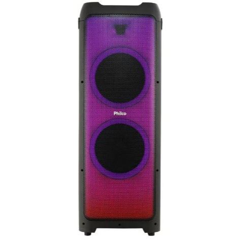 Caixa de Som Amplificada 2400W Philco PCX32000 DJ Extreme