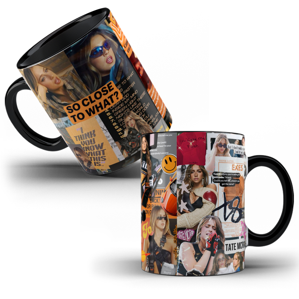 Caneca Porcelana Tate McRae em Oferta na Shopee