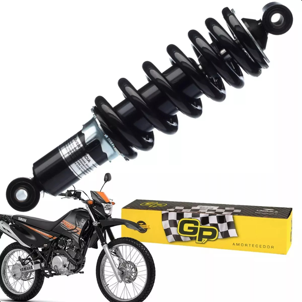 Amortecedor Yamaha Xtz 125 2003 2004 2005 2006 2007 2008 2009 2010 2011 2012 2013 Gp7 Original em Oferta na Shopee
