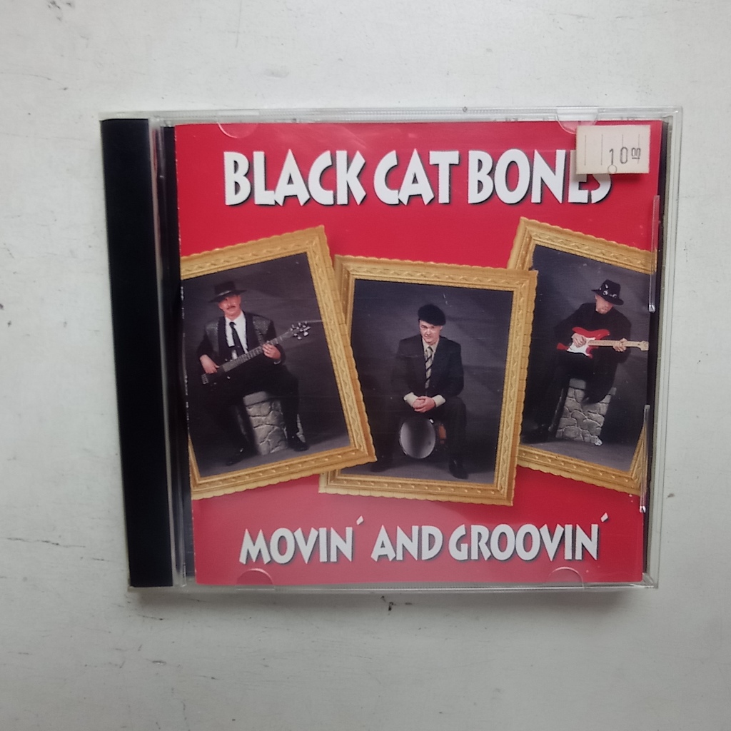 CD Black Cat Bones - Movin' And Groovin' - 1996 - Importado