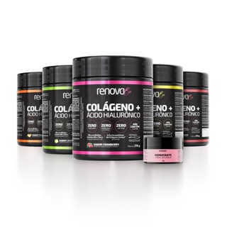 Kit 5 Colágenos Renova Be Verisol + Hidratante Labial em Oferta na Shopee