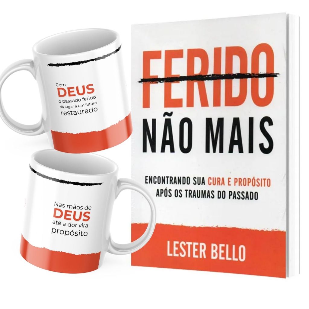 Ferido Nao Mais | Encontrando Sua Cura e Propósito em Oferta na Shopee