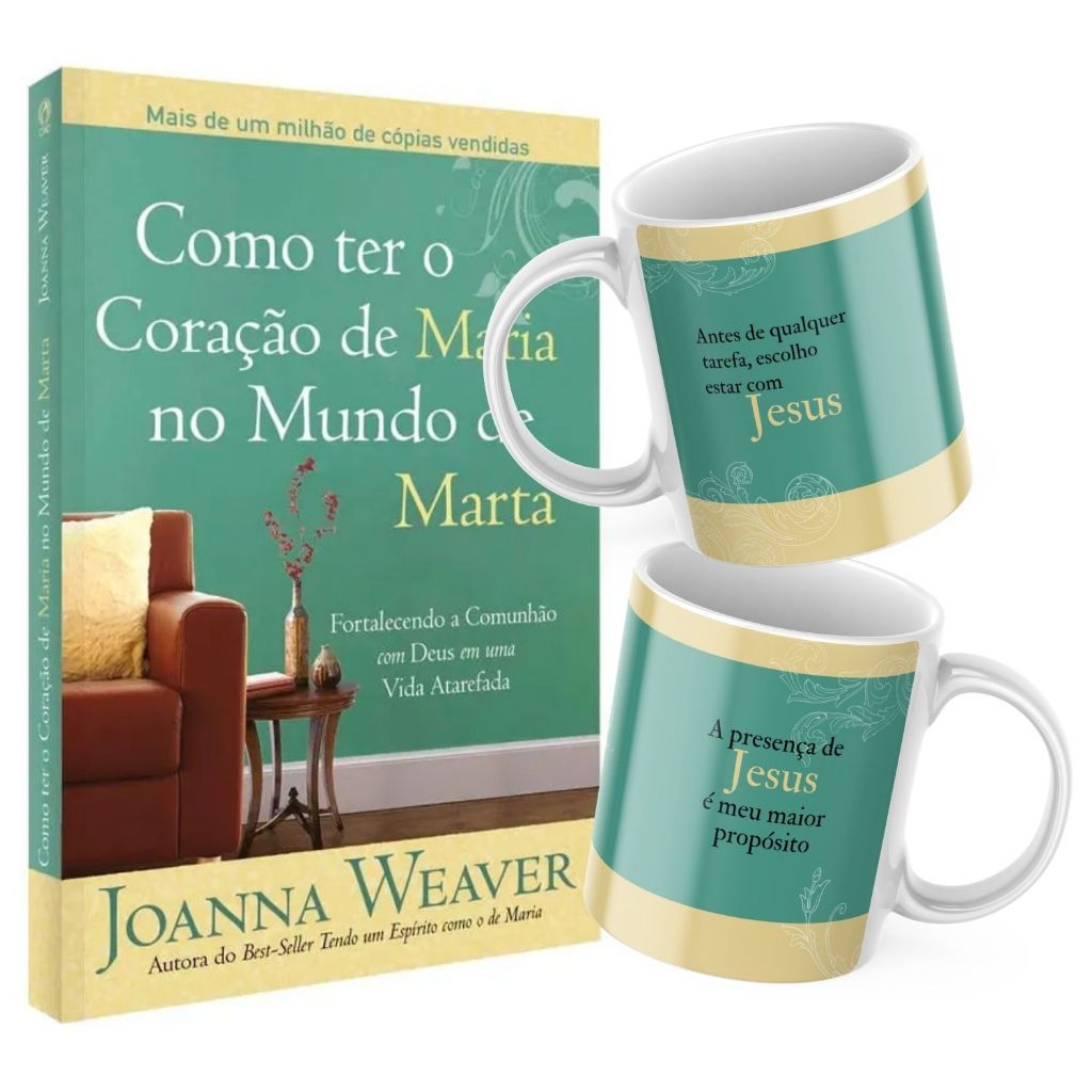 Como Ter o Coração de Maria no Mundo de Marta em Oferta na Shopee