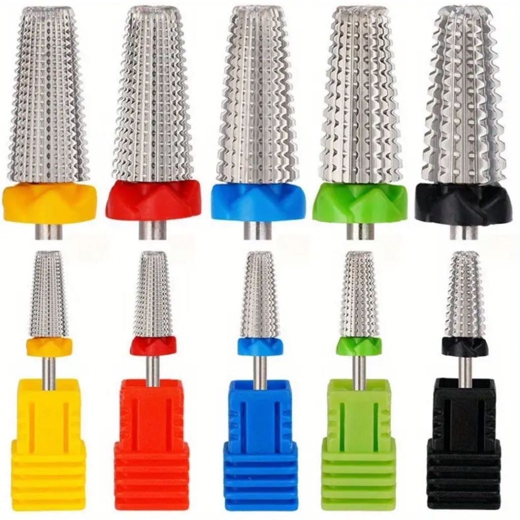 Broca de Tungstênio 5 em 1 unhas Cortador fresagem Multifuncional brocas corte Metal