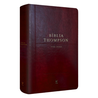 Bíblia Thompson de Estudo | AEC | Letra Grande C/ Índice | C em Oferta na Shopee