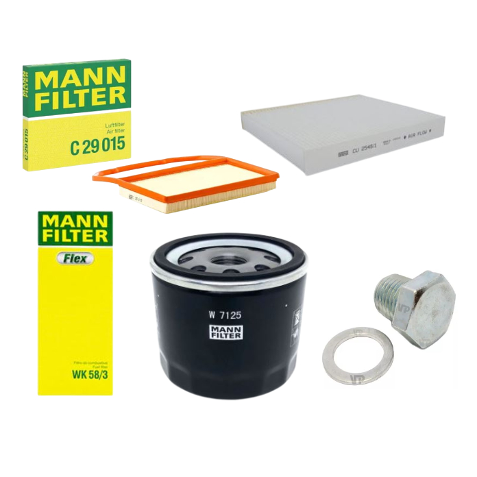 Kit Filtros + Bujão Gol G7 G8 1.0 3c 16 2017 2018 2019 2020 2021