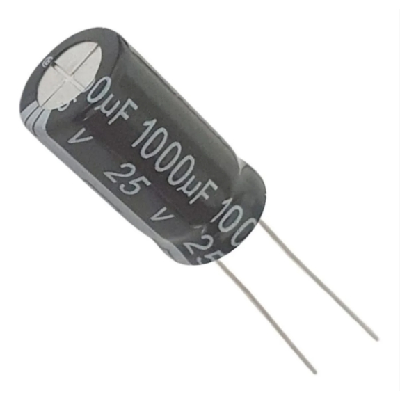 30 X Capacitor Eletrolítico 1000uf 25v 1000 x 25 105ºC